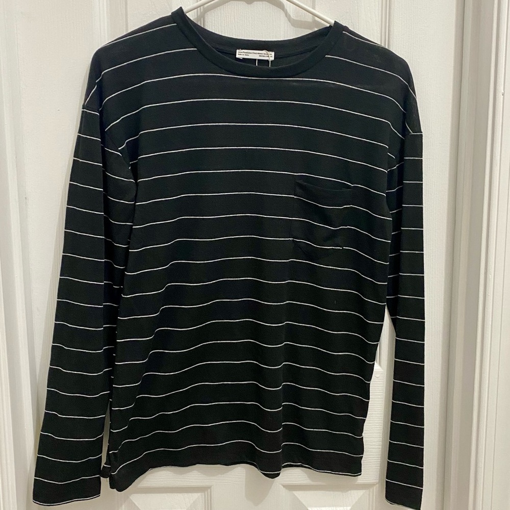 Zara Trafaluc Crew Neck Long Sleeve Tee